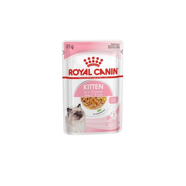 ROYAL CANİN CAT KİTTEN JELLY 85 GR*12